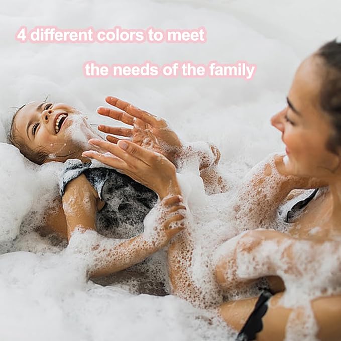 Loofah Sponge 4 Pack, 60G Soft Loofa Bath Sponges Luffa - Image 6