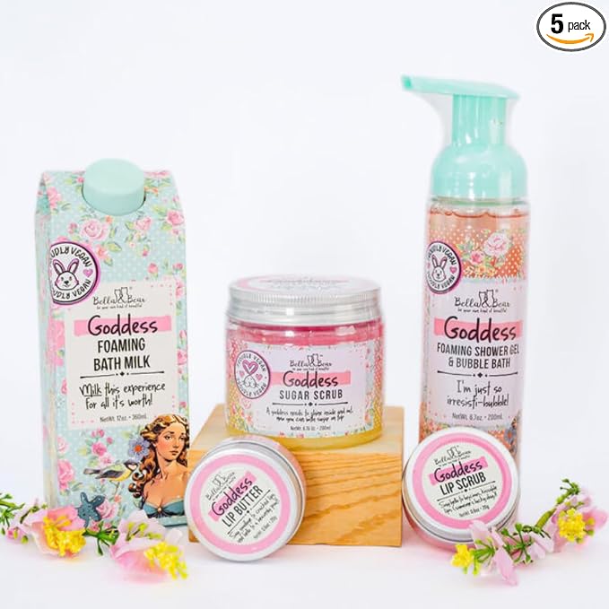 Bella & Bear Goddess Mega Bath & Body Gift Set by BellaandBear