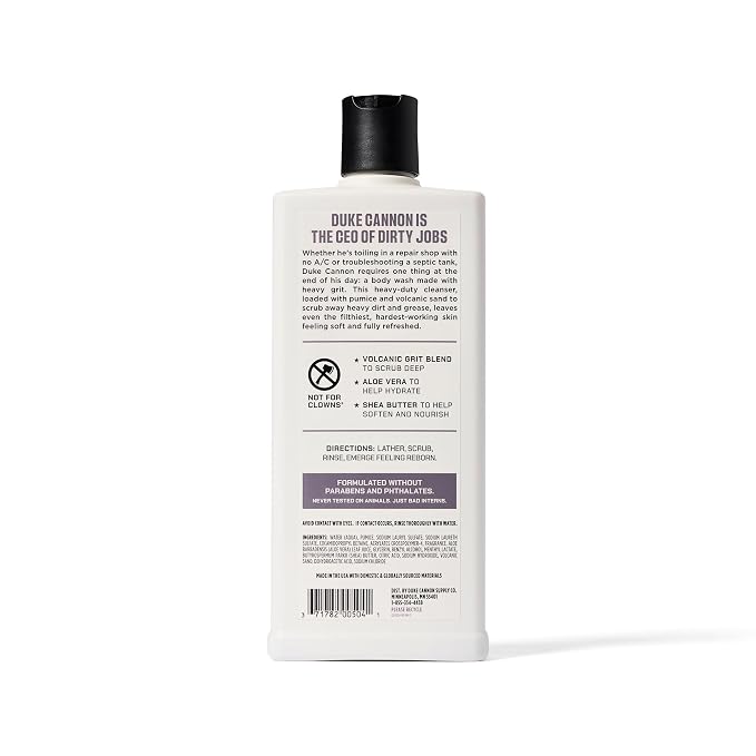 Duke Cannon Heavy Grit Body Wash - Image 7