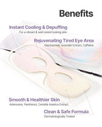 Petitfee Aura Quartz Hydrogel Eye Zone Mask 5ea - Image 4