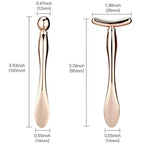 LISAPACK 2PCS Metal Eye Cream Applicator Wand Stick, Massager Tool - Image 6
