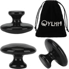 4 Pcs Mushroom Hot Massage Stones Set Natural Bian Warm Rocks Kit - Image 2