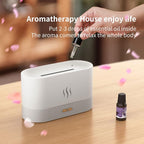 Flame Essential Oil Diffuser, Upgrade 7 Colour Lights Aromatherapy Diffuser - Image 4