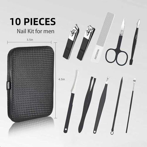 10Pcs Manicure Pedicure Kit Professional Manicure kit - Image 2