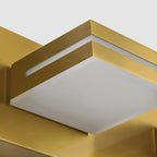 SineRise LED Modern Bathroom Vanity Light Fixtures, Brass Modern Acrylic - Image 5