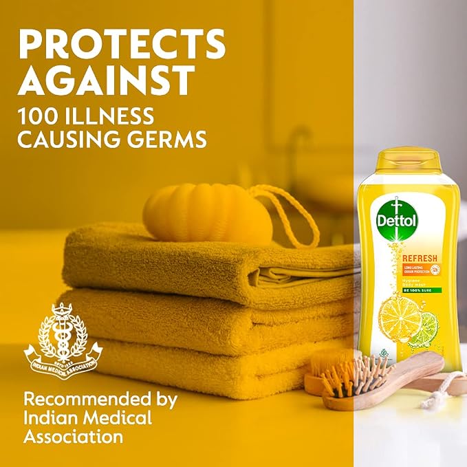 Dettol Body Wash and Shower Gel | Lime Fresh | - Image 3