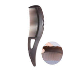 Dandruff Comb with Self-Cleaning Hollow Teeth & Massage Handle by AMZWISH