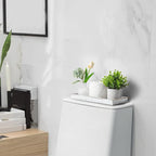 ALELION 13" White Bathroom Vanity Tray - Image 2