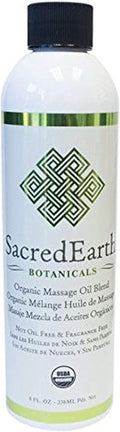 Organic Massage Oil Blend by Sacred+Earth+Botanicals