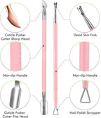 Cuticle Trimmer with Cuticle Pusher, XUNXMAS Cuticle Remover Cutter Nipper - Image 3