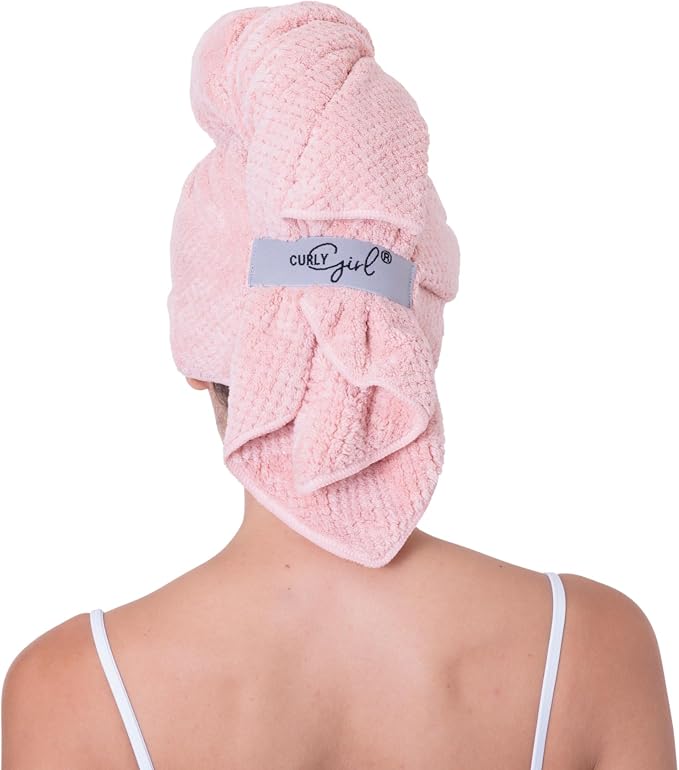 Curly Girl Microfiber Hair Towel Wrap by CURLYGIRL