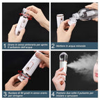 Handy Nano Mist Sprayer with Skin Analyzer Moisture Tester, Portable Facial - Image 5