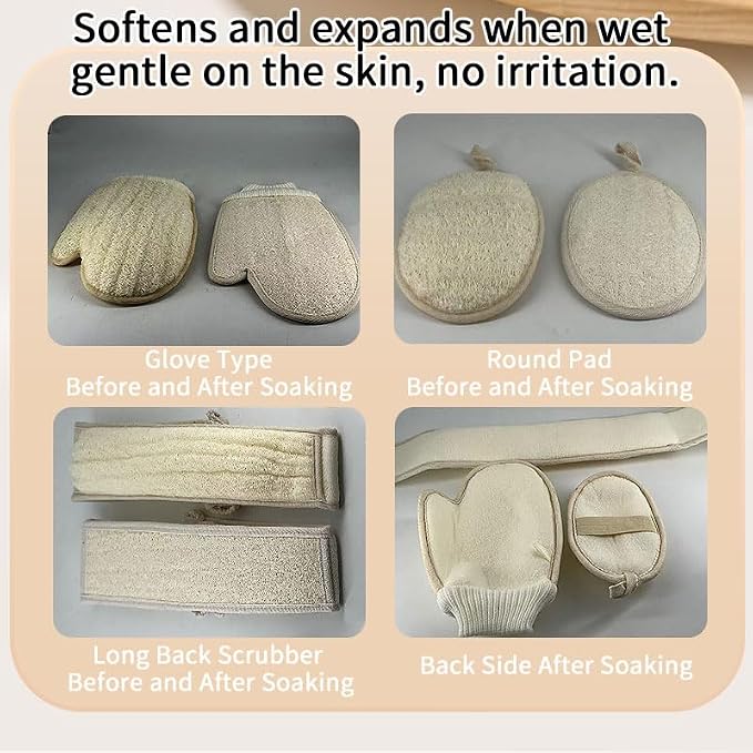 Natural Loofah Loofah Sponge loofahs - Image 9