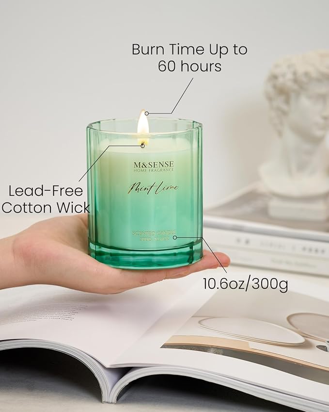 M&SENSE Mint Scented Candle - Image 4