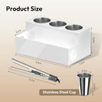 NIUBEE Acrylic Hair Styling Tool Organizer and Holder - Image 3