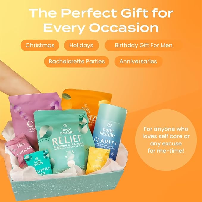 Body Restore Shower Steamers Aromatherapy 15 Pack – Mothers Day Gifts - Image 6