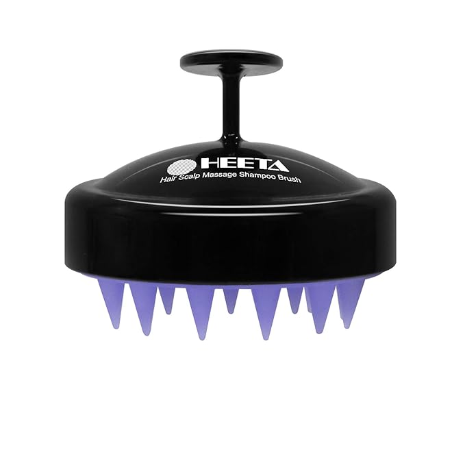 HEETA Scalp Massager Hair Growth, Soft Silicone Scalp Scrubber Shampoo Brush by HEETA