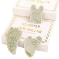 Gua Sha Facial Tools Set of 3 Guasha Massage Tool Jade Gua Sha Scraping Massager by XYZBSTAR