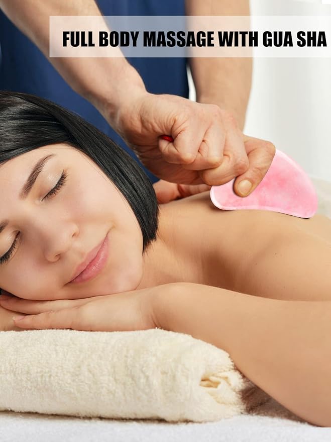 Deciniee Gua Sha Face Roller Tools: Jade Roller Facial Tools - Image 7