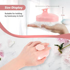 URTHEONE Hair Scalp Massager Shampoo Brush, Soft Silicone Hair Brush - Image 6