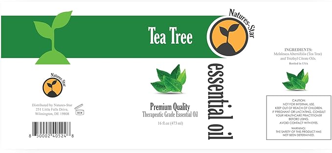 Natures-Star 2 Pack 16oz Bulk Size Tea Tree Essential Oil - Image 2