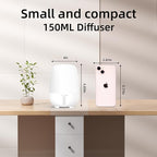 SPLITSKY 150ML Cordless Essential Oil Diffuser, Built-in 6000mAH Rechargeable - Image 2