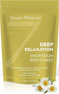Seven Minerals Deep Relaxation Magnesium Chloride Flakes 3lb – Absorbs Better by SevenMinerals