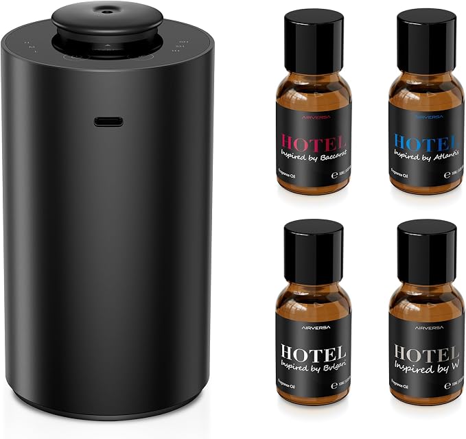 Airversa Waterless Essential Oil Diffuser Starter Kit by Airversa