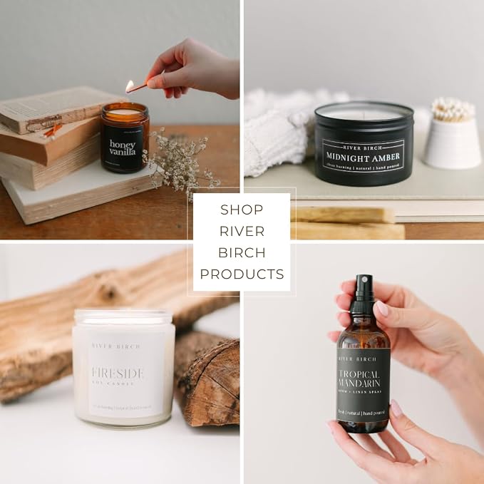 River Birch Lime Basil Mandarin Scented Linen and Room Spray | Home Fragrance | - Image 5