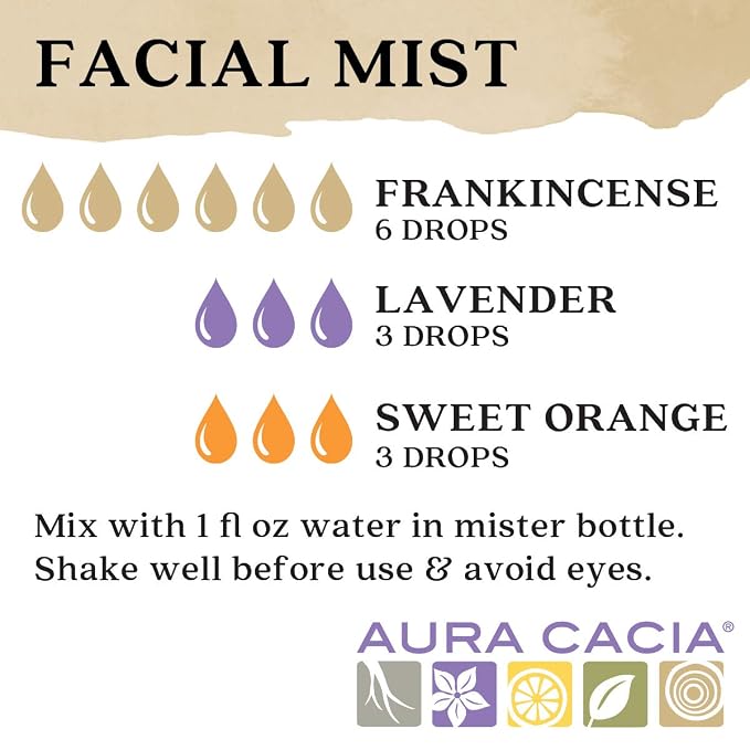 Aura Cacia Essential Oil, Meditative Frankincense, 0.5 Fluid Ounce, Packaging - Image 13
