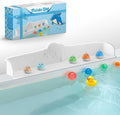 3FT Dolphin Pattern Bathtub Splash Guard Play Shelf by Unknown