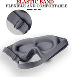 Sleep Mask, 3D Deep Contoured Eye Covers - Image 4