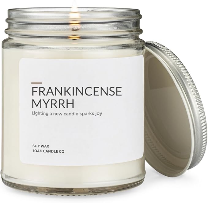 1OAK Frankincense and Myrrh Candle by 1OAKCandleCo