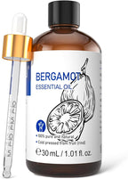 HIQILI Bergamot Essential Oil for Diffuser, 100% Pure & Natural by HIQILI