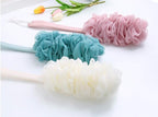 Back Scrubber for Shower, Loofah Long Handle Bath Body Brush, Soft Nylon Mesh - Image 6