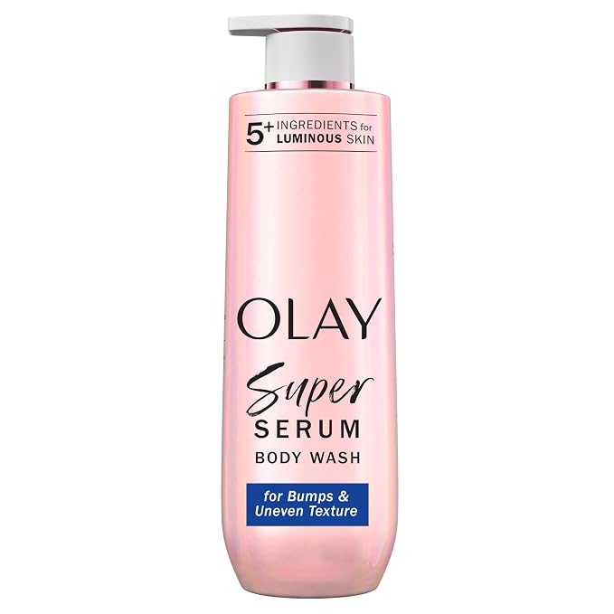 Olay Super Serum Body Wash for Rough & Bumpy Skin, Hydrating & Renewing Serum by Olay