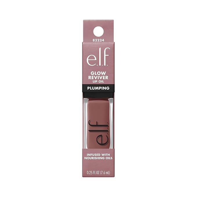 e.l.f. Glow Reviver Plumping Lip Oil, Tinted Lip Plumper - Image 9