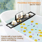 Bathtub Tray Caddy Black - Image 6