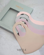 Virtue Code Second Skin Cloth Face Mask Pack. 4 Buttery Soft Masks Washable - Image 5