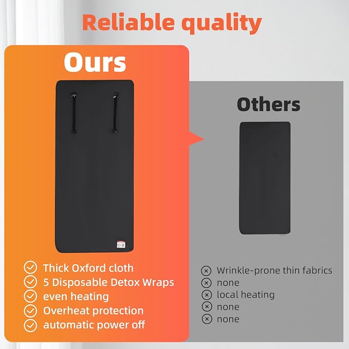 FAHKNS Infrared Sauna Blanket, Foldable Sleep Bag at Home, Portable Sauna Bag - Image 7