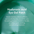 MIZON Triple Hyaluronic Acid Eye Gel Patches – Hydrogel Eye Masks - Image 2