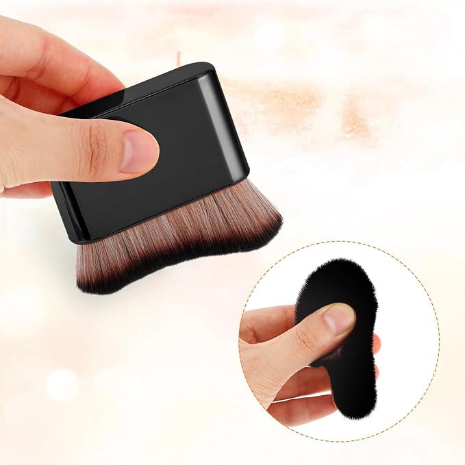 Self Tan Brush Soft Body Makeup Brush Portable Self Tanning Brush Self Tanner - Image 3