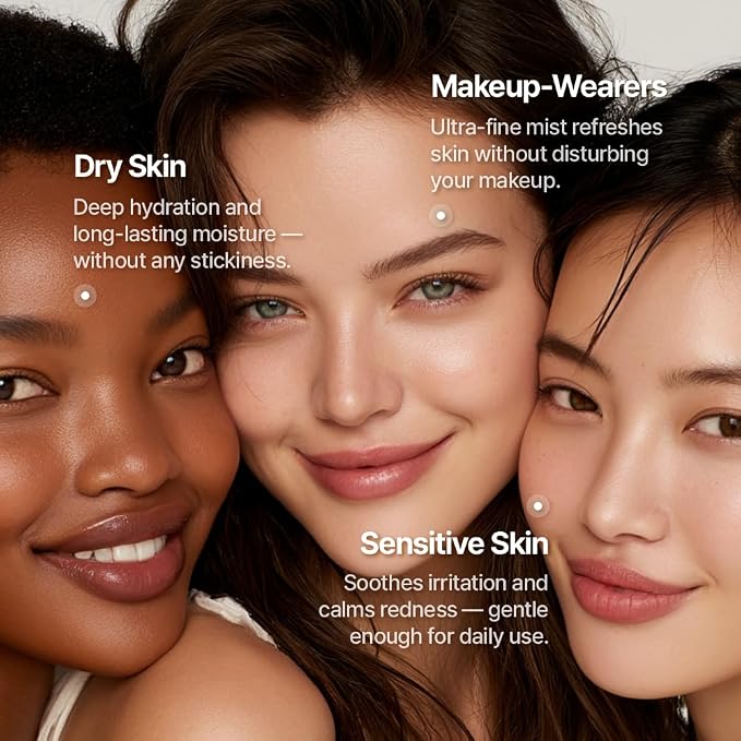 Triple Active Mist, Korean Skincare Glow Spray Serum, Hydrating All-in-One Face - Image 5