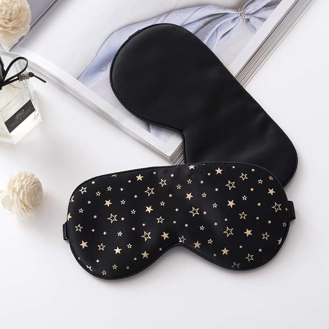 100% Silk Sleep Eye Mask Comfortable Blindfold Super Soft Eye mask - Image 5