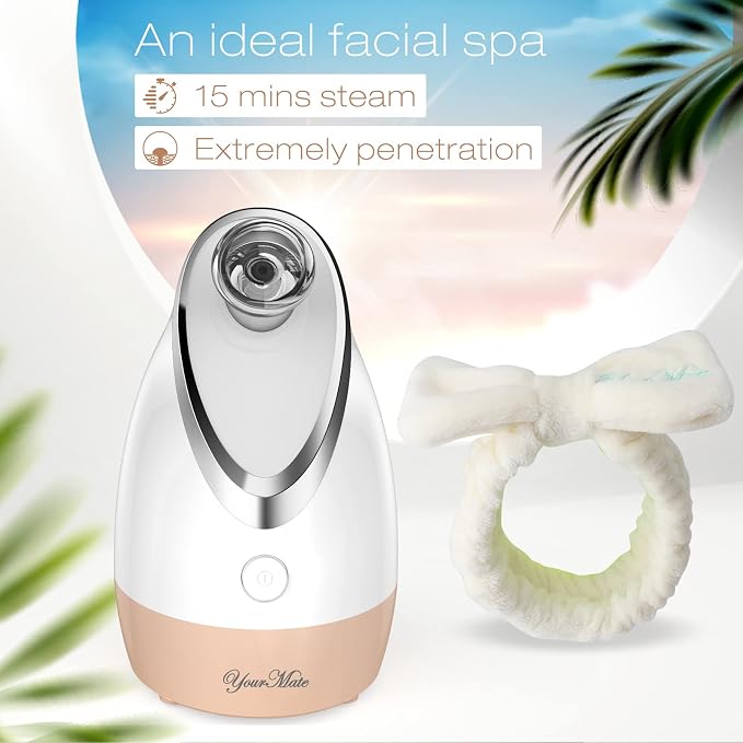 YourMate Facial Steamer Nano Ionic Face Steamer, Adjustable Nozzle - Image 4