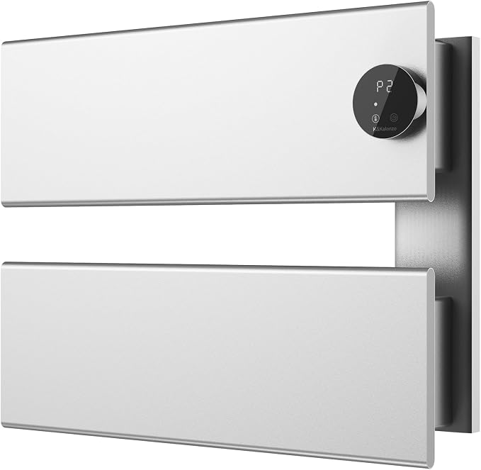 K&KALONZO Electric Towel Warmer, 18.35" W x 14.6" H Wall-Mounted Towel Heater by KKALONZO
