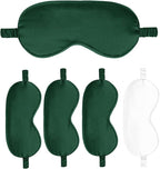 Sleep Masks 5PACK Silk Eyes Cover Satin Eye Mask Silky Blackout Soft Blindfold - Image 5