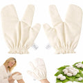 Garshana Gloves Raw Silk Gloves by Unknown