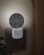 Night Lights Auto Sensor Black Aesthetic Night Light Lines Perspective Box - Image 3