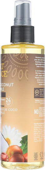 Desert Essence Jojoba, Coconut & Chamomile Body Oil Spray, 24-Hour Moisture - Image 6